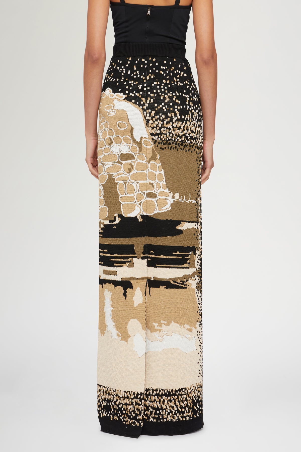 Long Knit Skirt