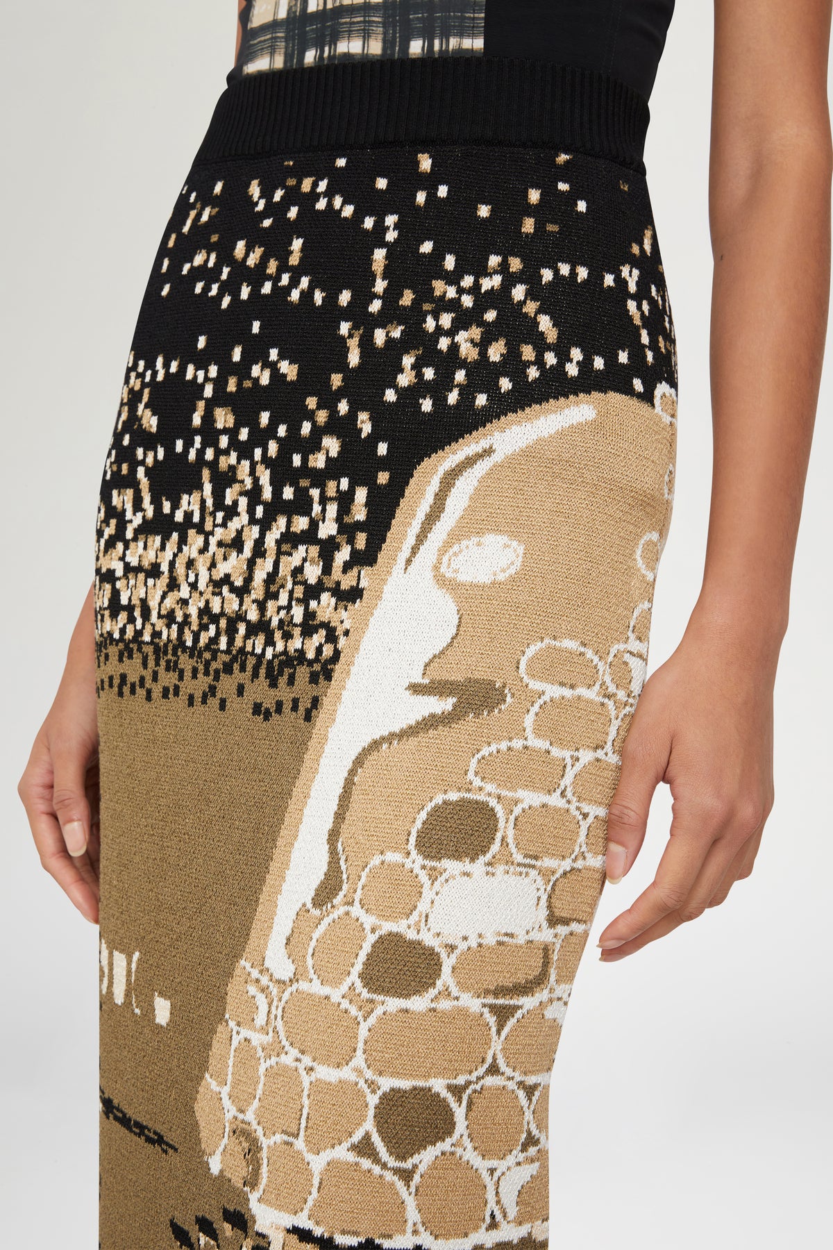Long Knit Skirt