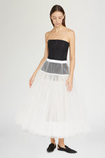Sottogonna in Tulle Avorio