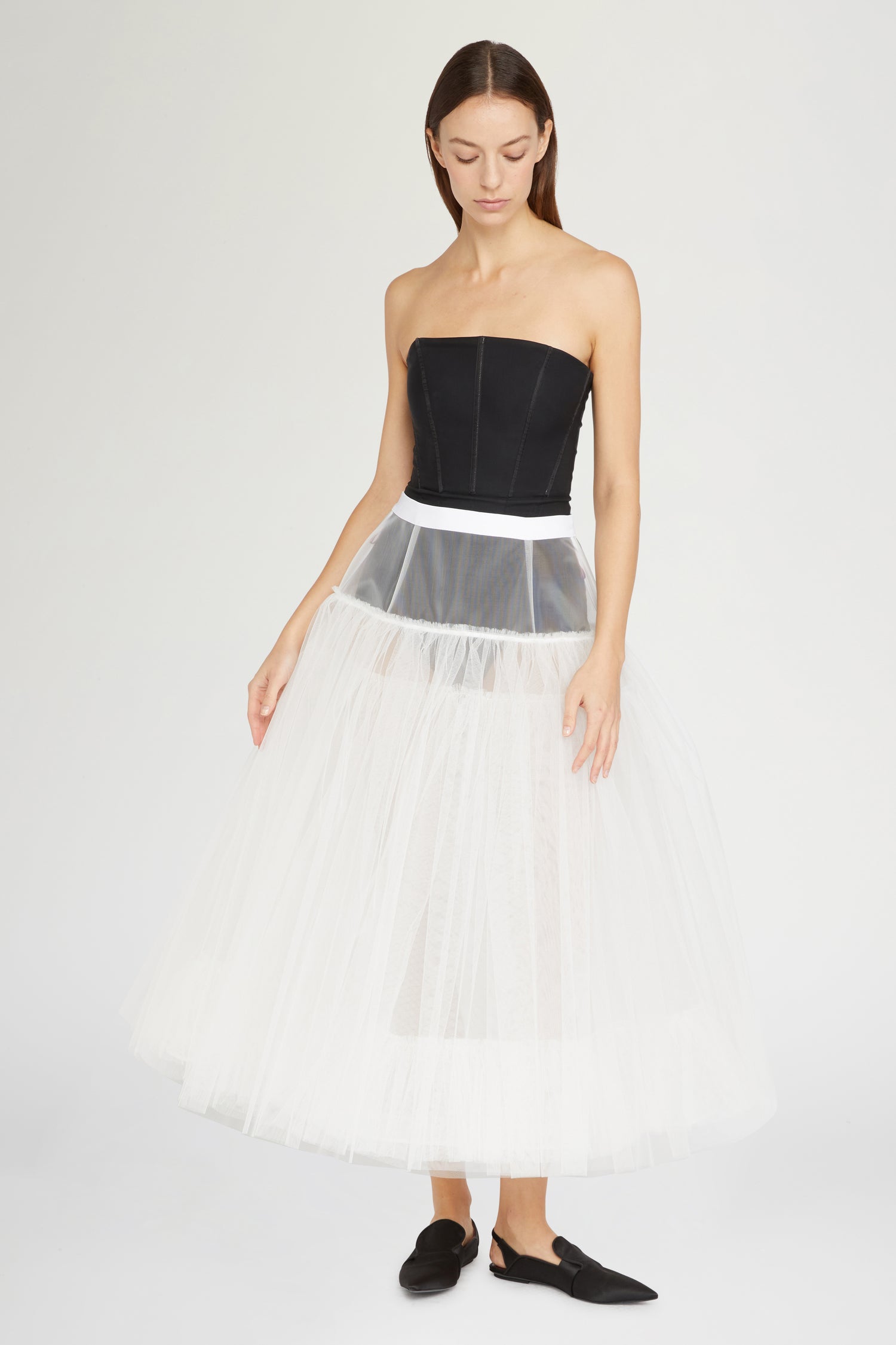 Sottogonna in Tulle Avorio