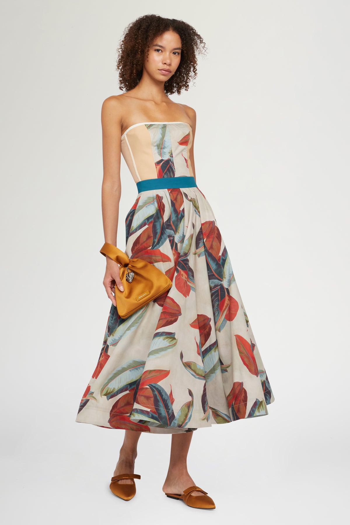 Midi Skirt Anthurium Dream