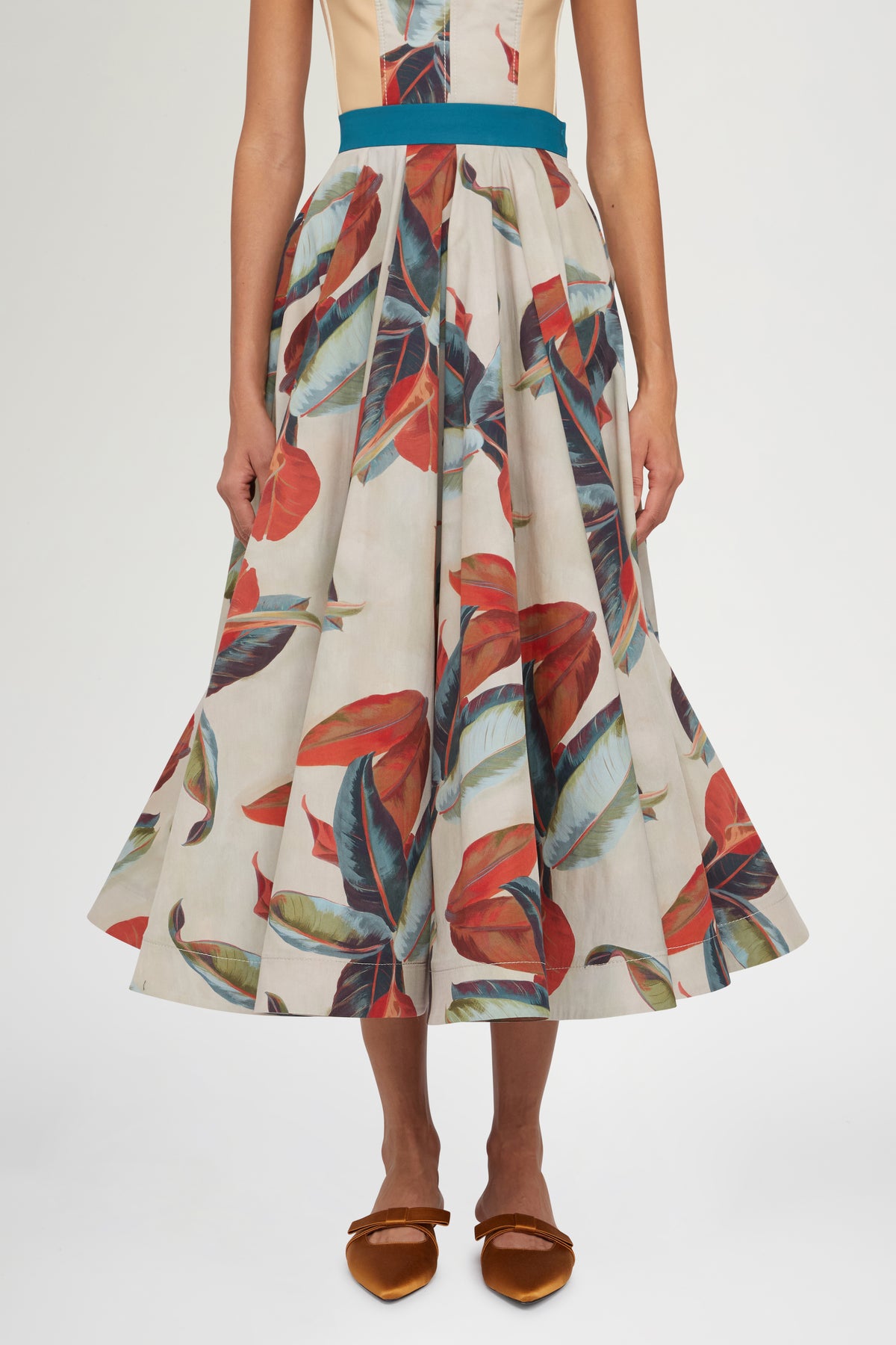 Midi Skirt Anthurium Dream