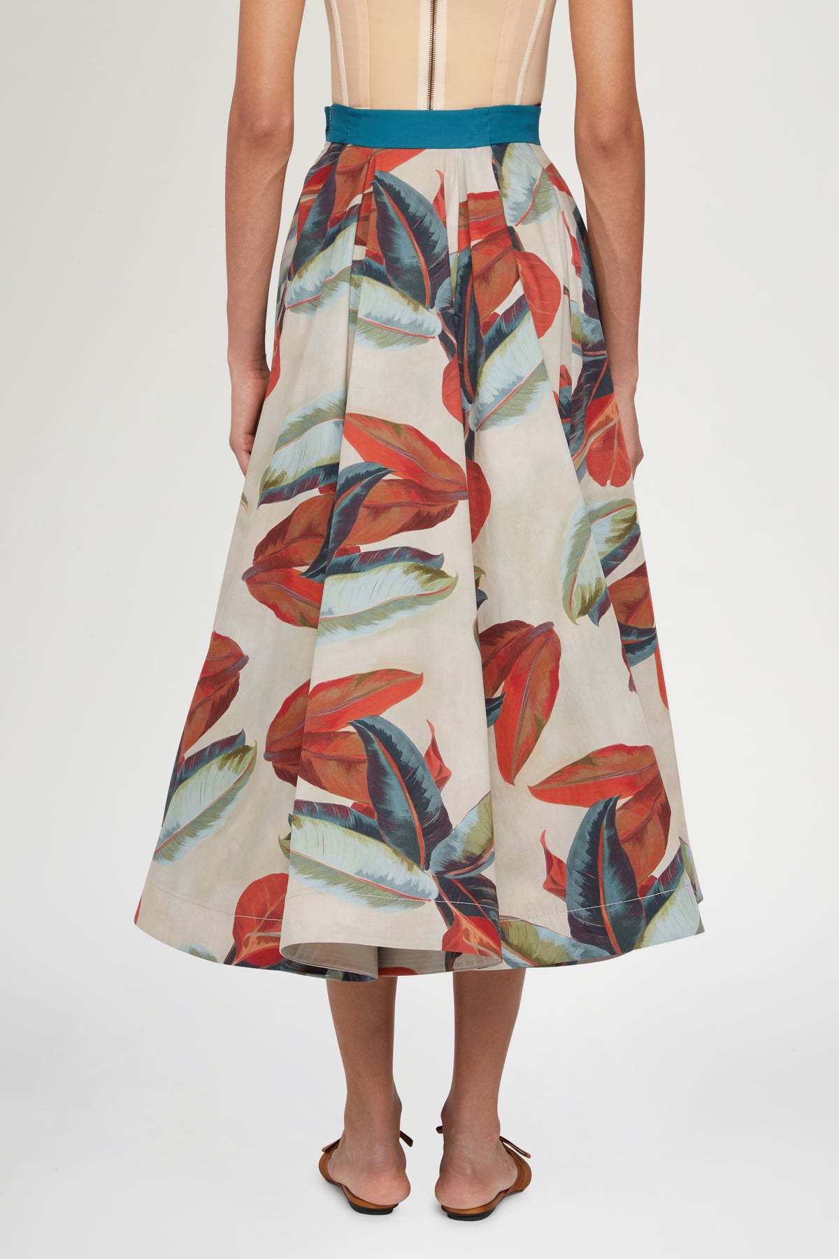 Midi Skirt Anthurium Dream