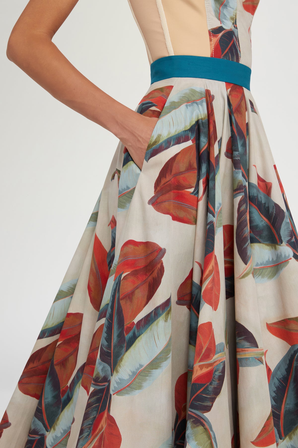 Midi Skirt Anthurium Dream