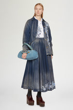 Blue Denim Skirt