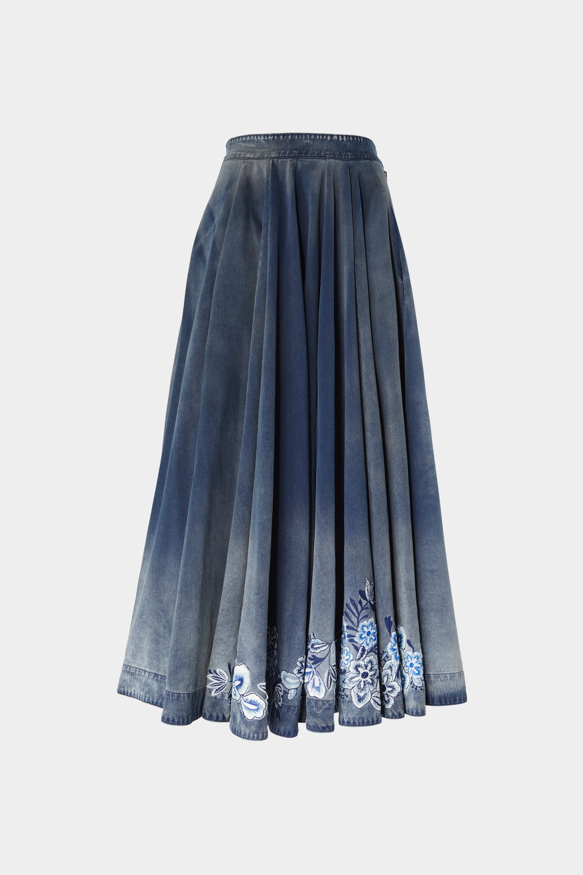 Blue Denim Skirt