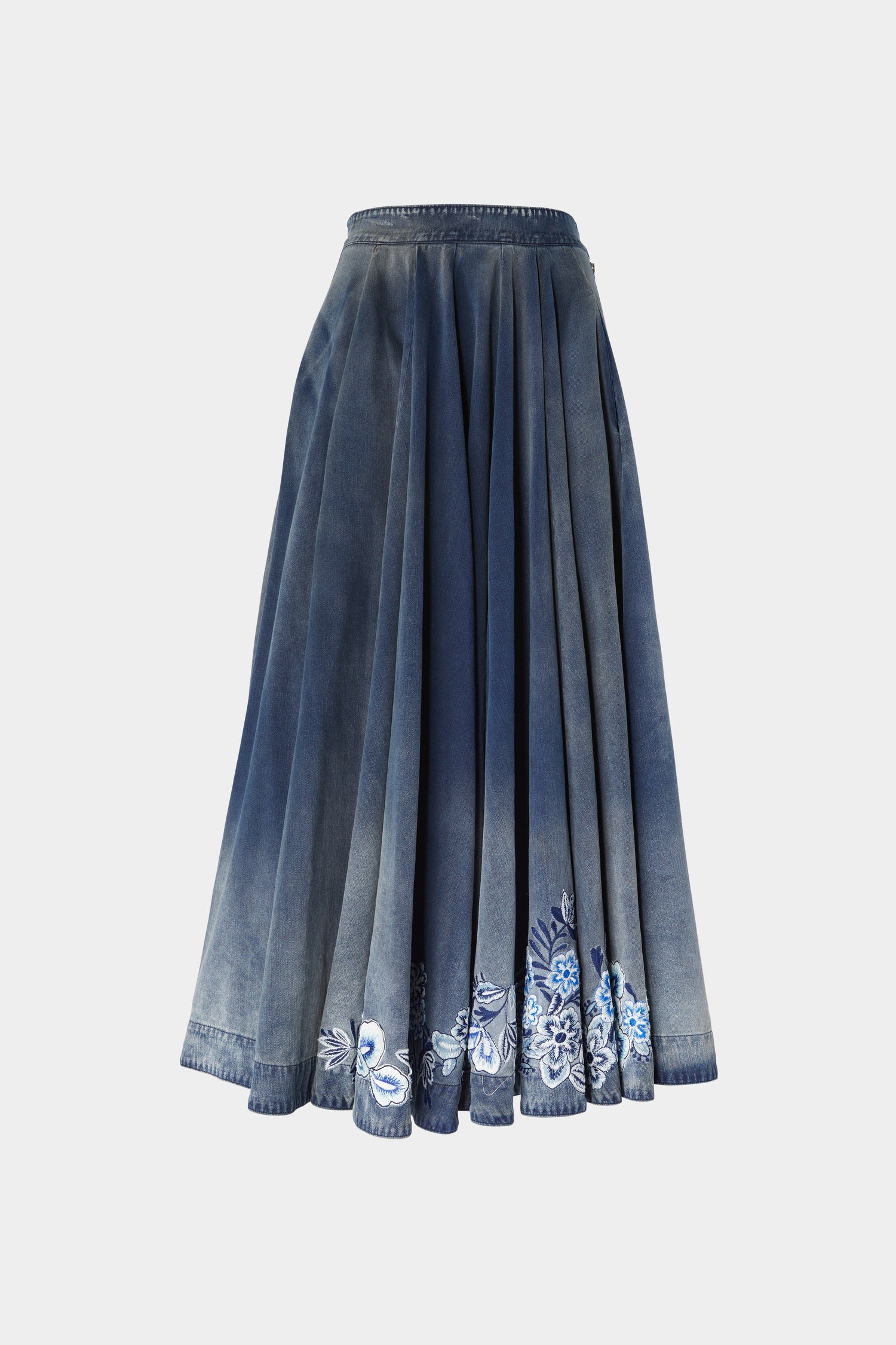Blue Denim Skirt