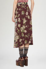Midi Skirt Folk Knitwear