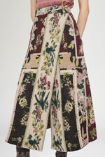 Midi Skirt Folk Knitwear