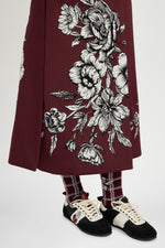 Gonna A-Line in Jacquard Floreale