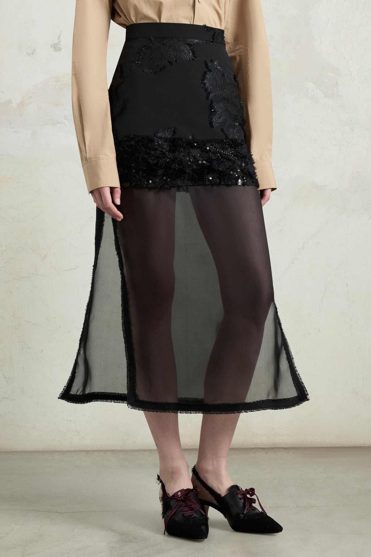 Midi Pencil Skirt