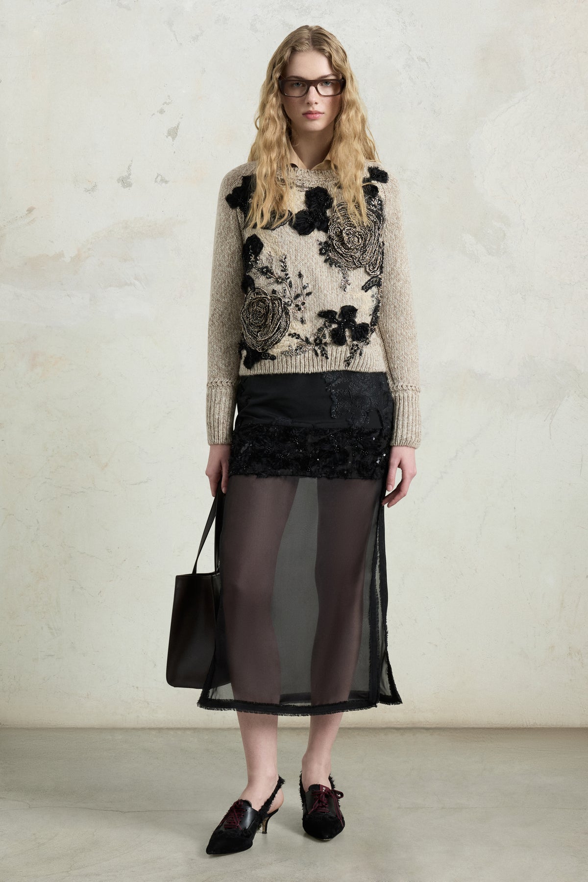 Midi Pencil Skirt