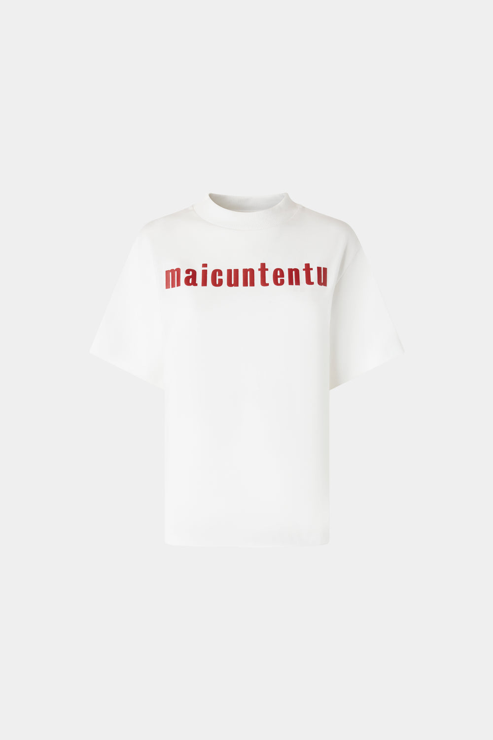 T-shirt Maicuntentu Bianca