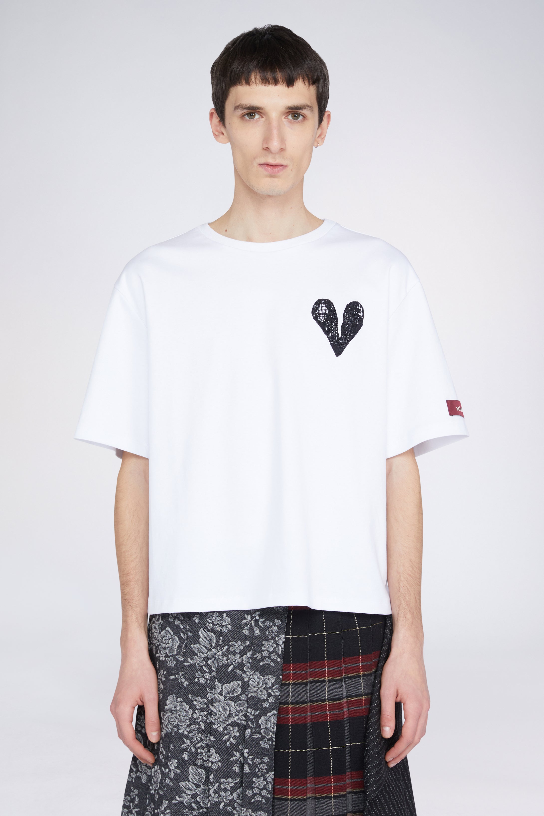 Heart T-shirt White