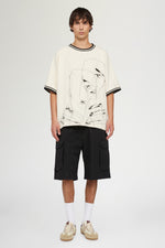 Cream Cotton T-shirt