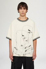 Cream Cotton T-shirt