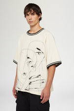 Cream Cotton T-shirt