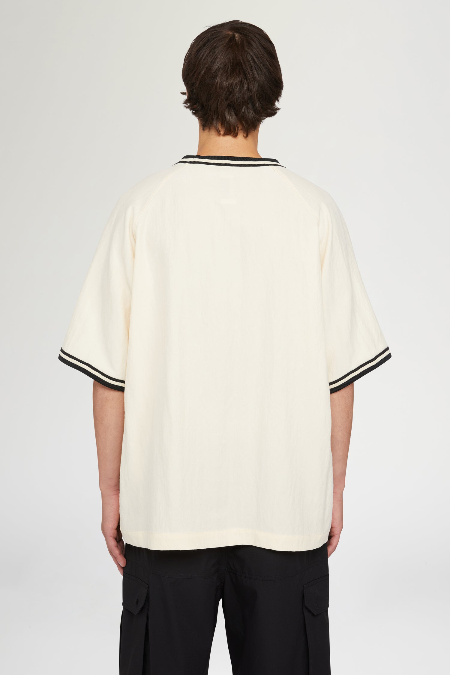 Cream Cotton T-shirt