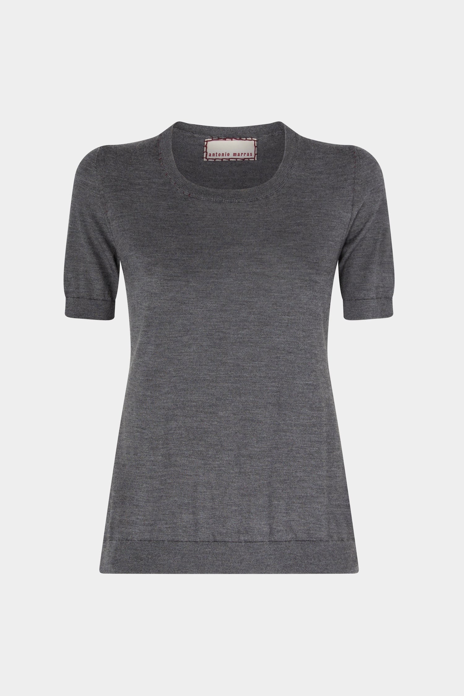 Top in Cashmere con Spacco