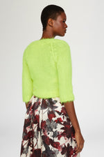 Maglione Giallo con Scollo a V