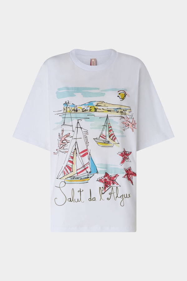 Alghero Print T-Shirt