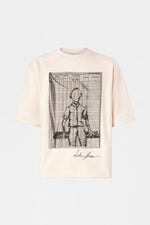 T-Shirt Oversize con Stampa 