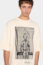 T-Shirt Oversize con Stampa 