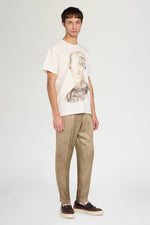 T-shirt con Stampa Ritratto