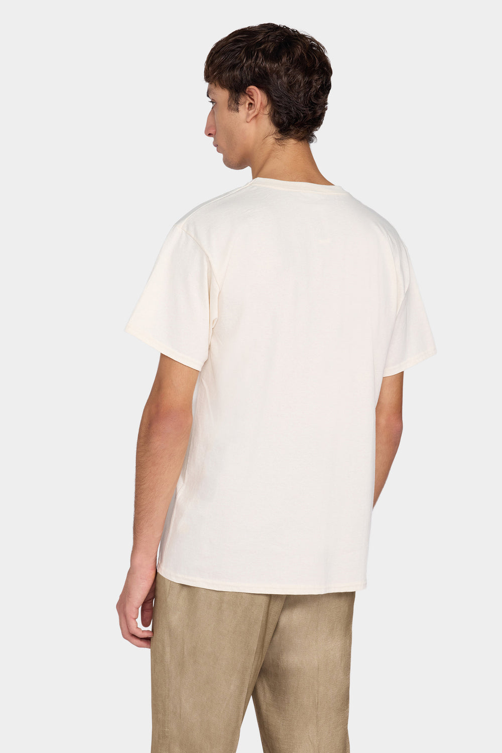 Ivory Portrait Print T-shirt