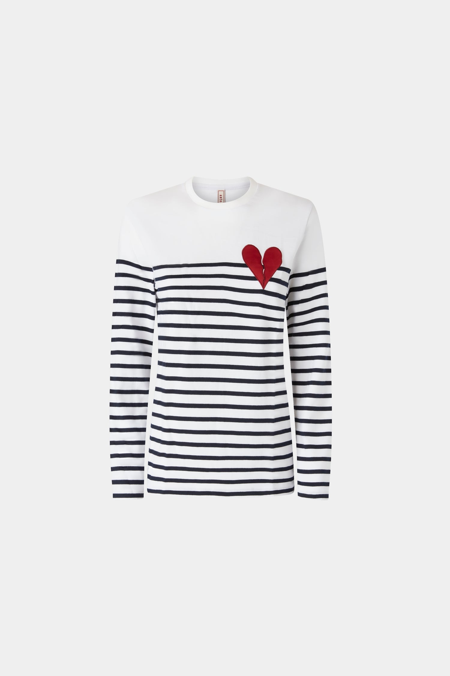 Broken Heart Stripe T-shirt Long