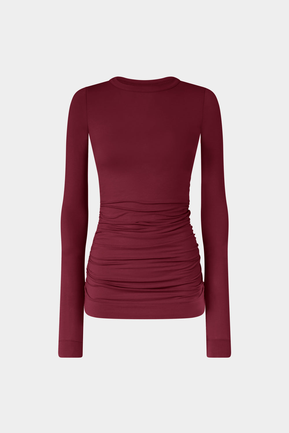 Bordeaux Long-Sleeved Jersey Top