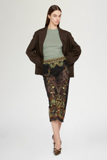 Sage Green Long-Sleeved Jersey Top