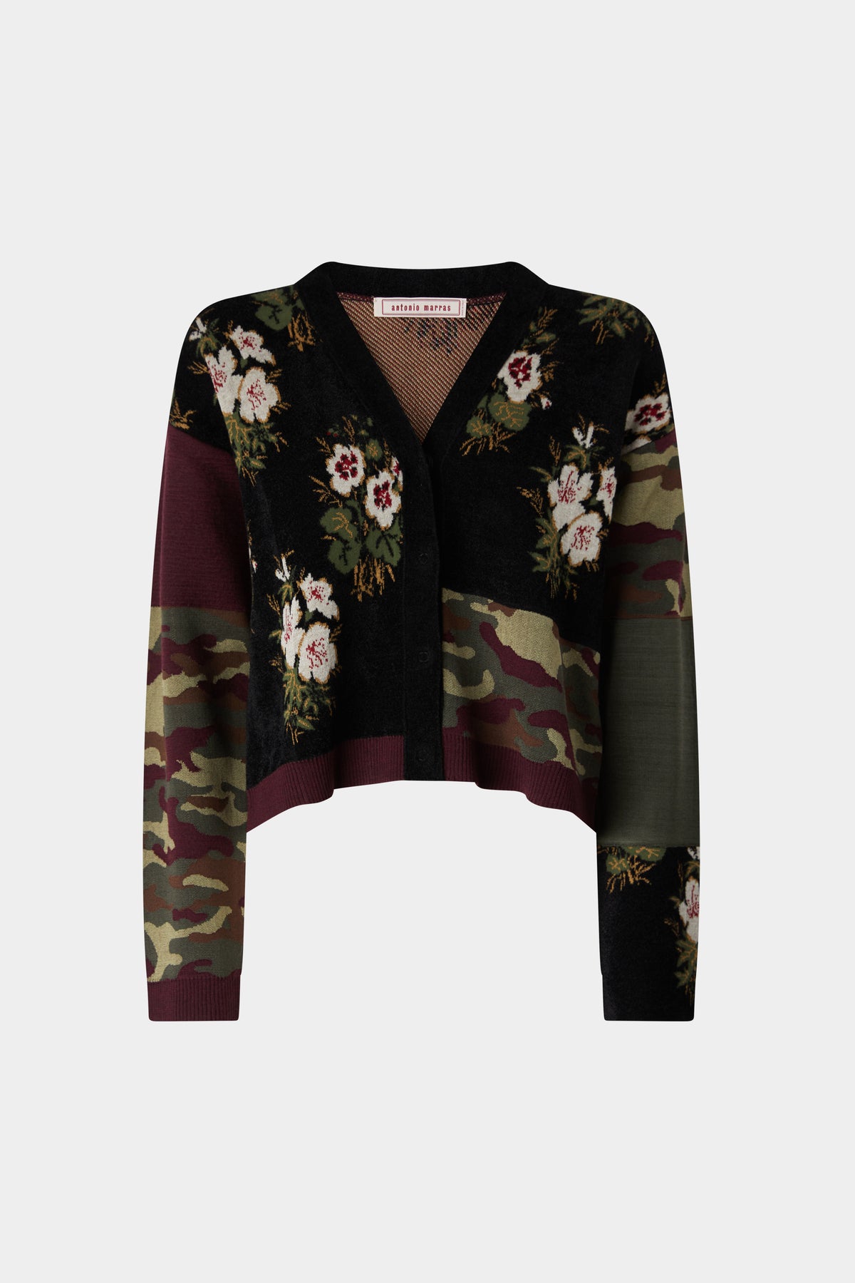 Cardigan Floreale e Mimetico
