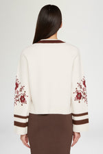 Maglione di Lana con Ricamo
