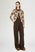 Cardigan in Maglia a Maniche Lunghe