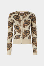 Cardigan in Maglia a Maniche Lunghe