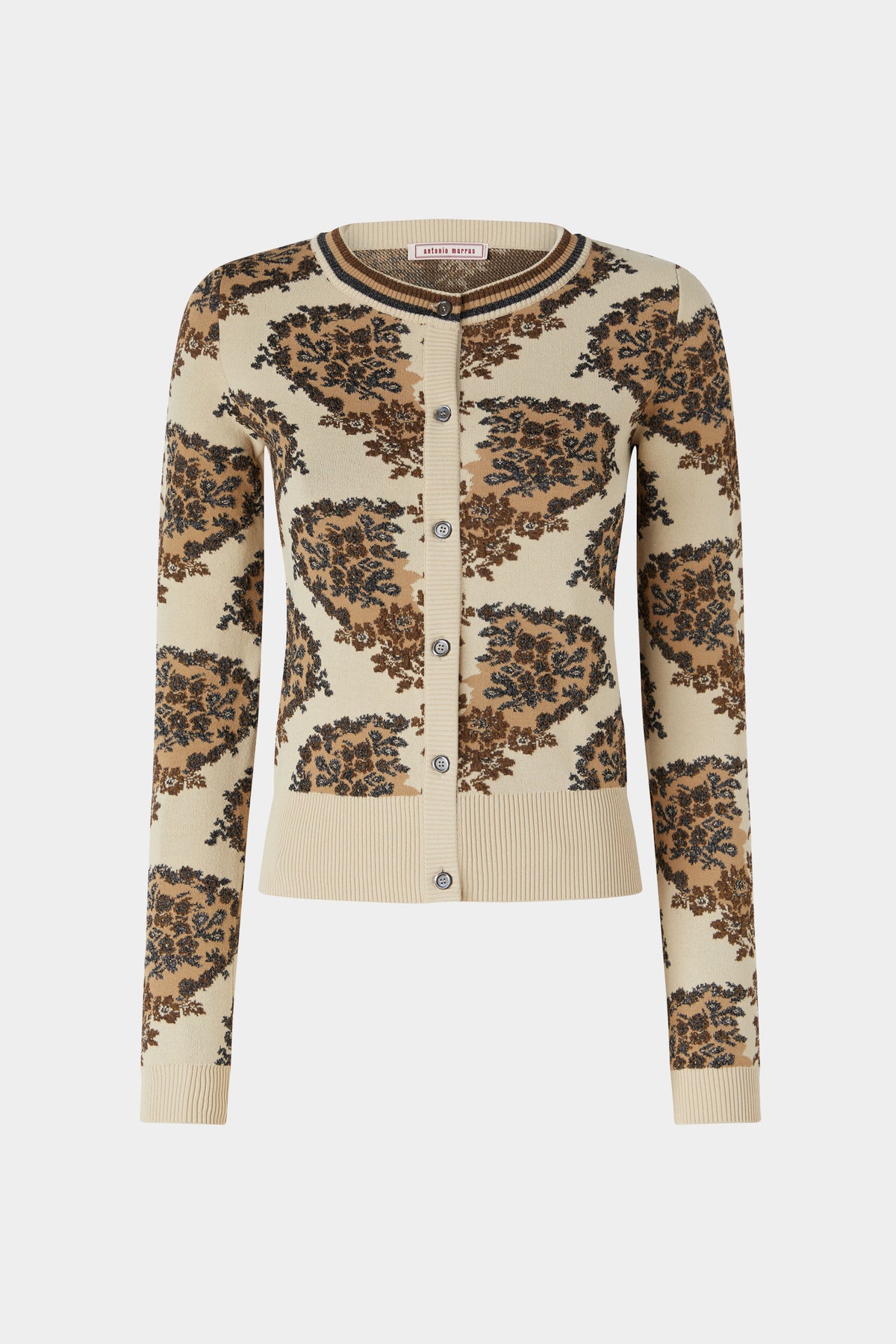 Cardigan in Maglia a Maniche Lunghe