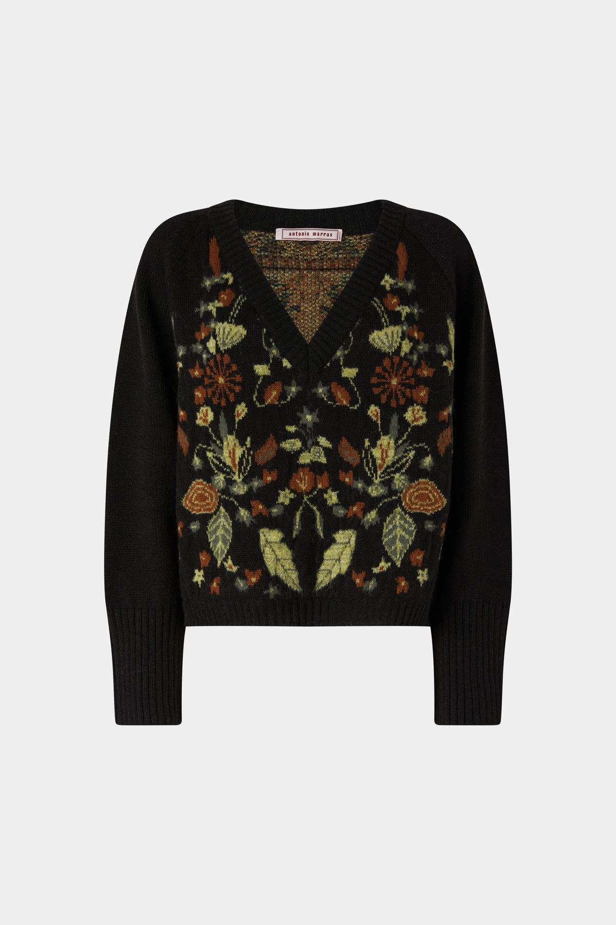 Knit V-Neck Sweater