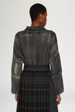 Maglione Dégradé in Cashmere e Lana