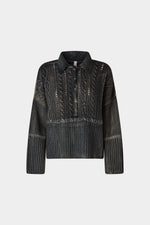 Maglione Dégradé in Cashmere e Lana