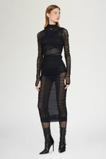 Maglia a Maniche Lunghe con Collo Alto