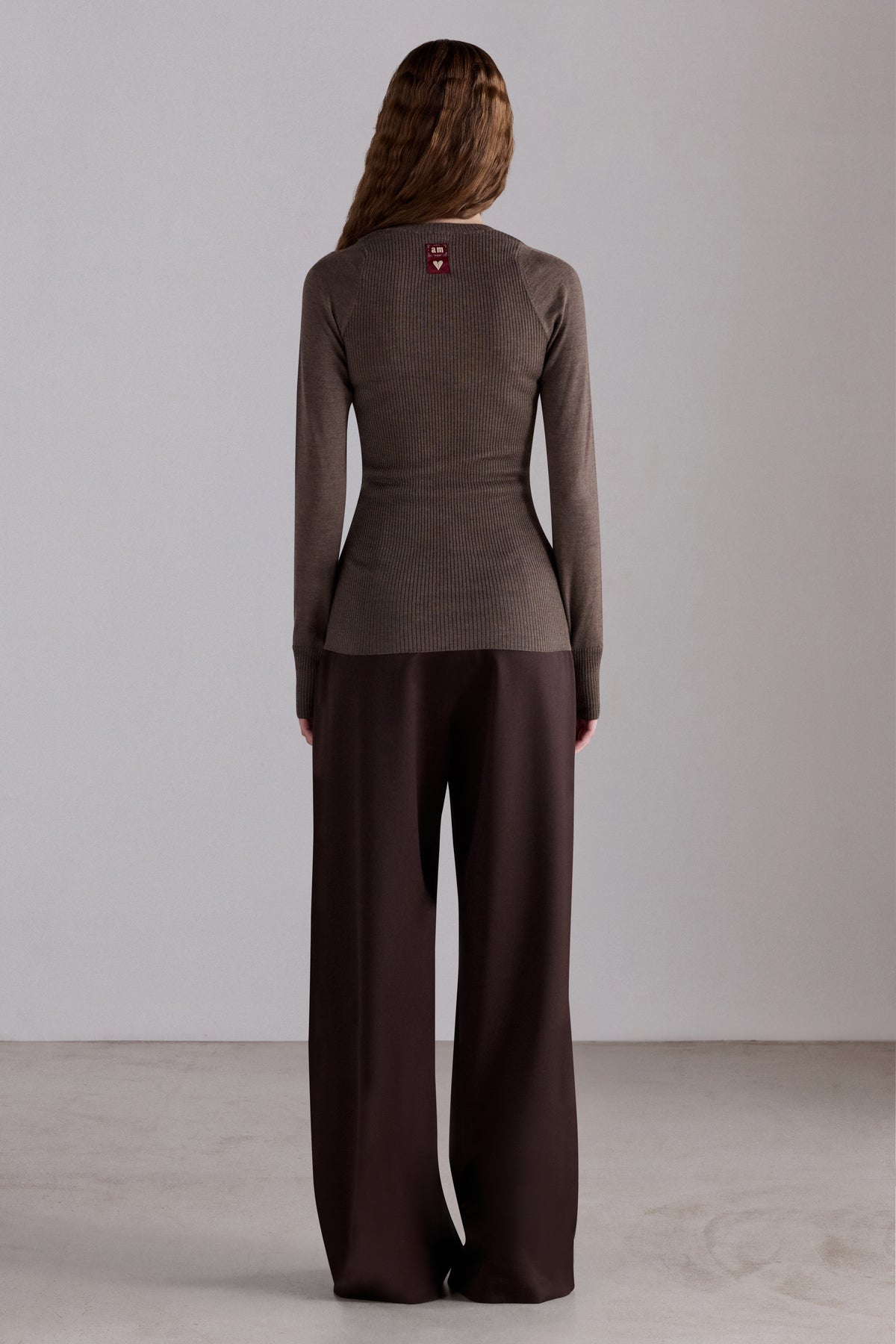 Maglione a Costine in cashmere