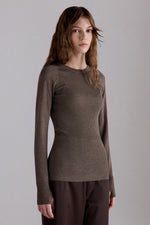 Maglione a Costine in cashmere