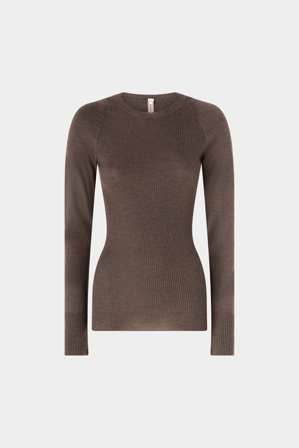 Maglione a Costine in cashmere