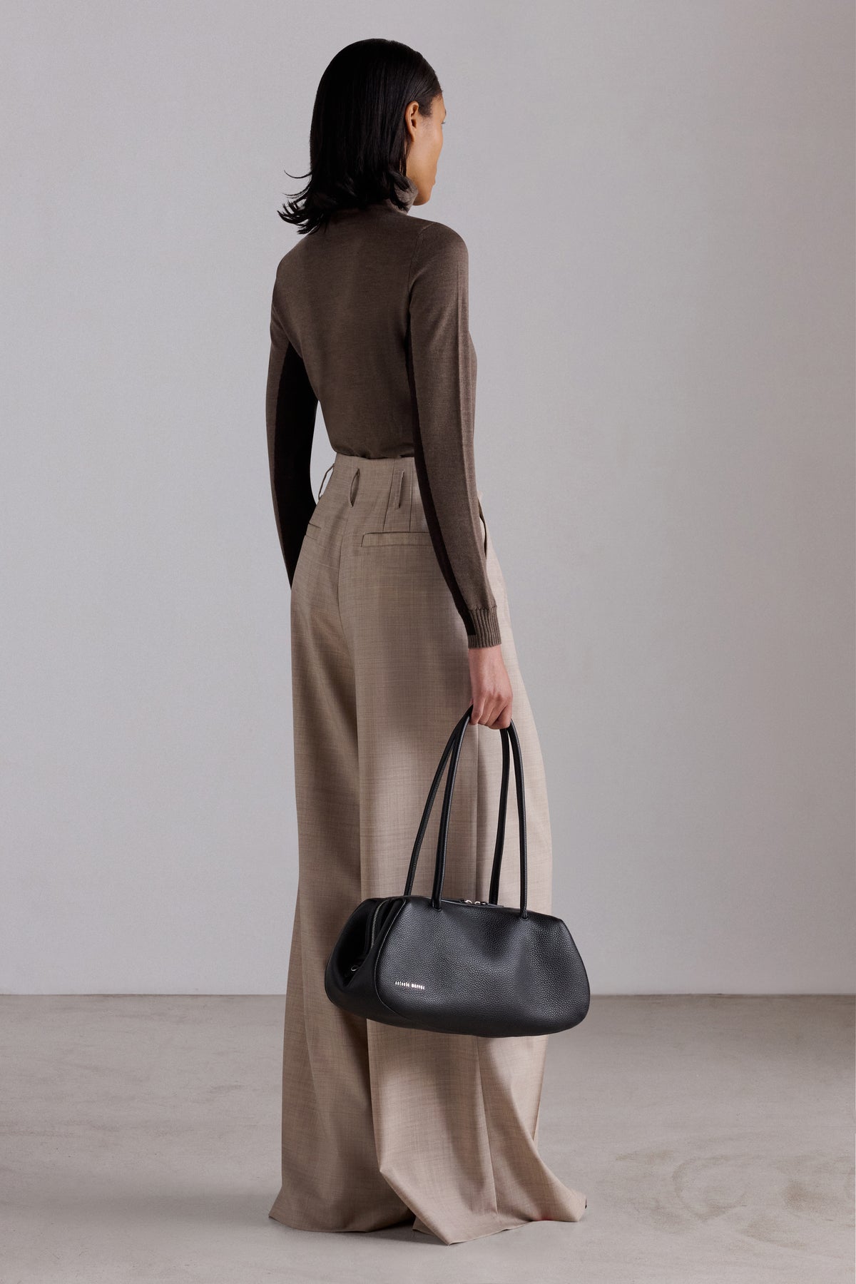 Maglione a lupetto in cashmere
