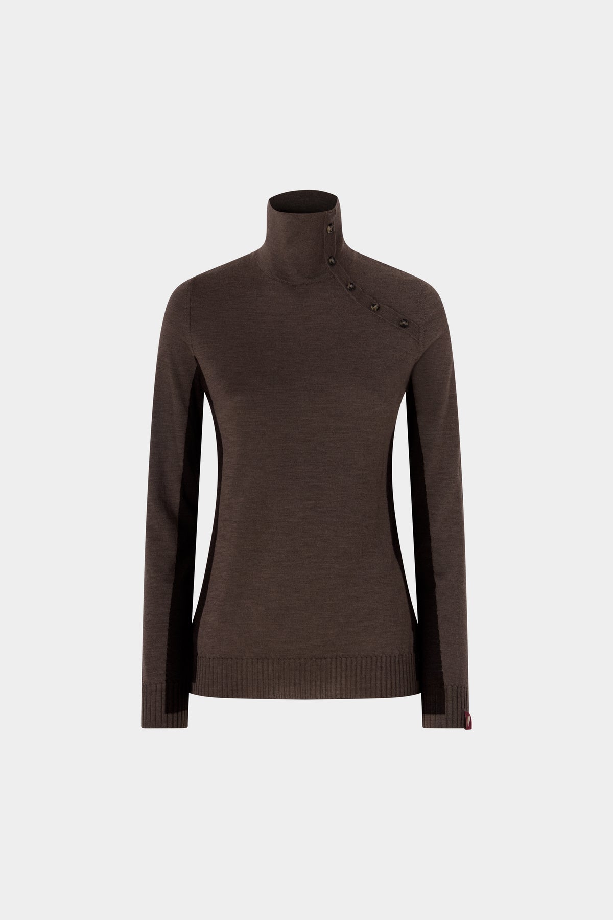 Maglione a lupetto in cashmere