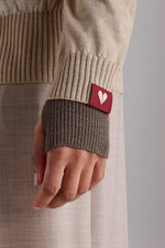 Cashmere Color-Block Cardigan