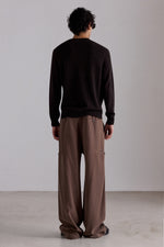 Pocket Detail Cashmere Sweater