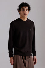 Pocket Detail Cashmere Sweater