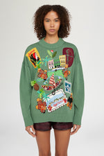 Maglione con Patchworks